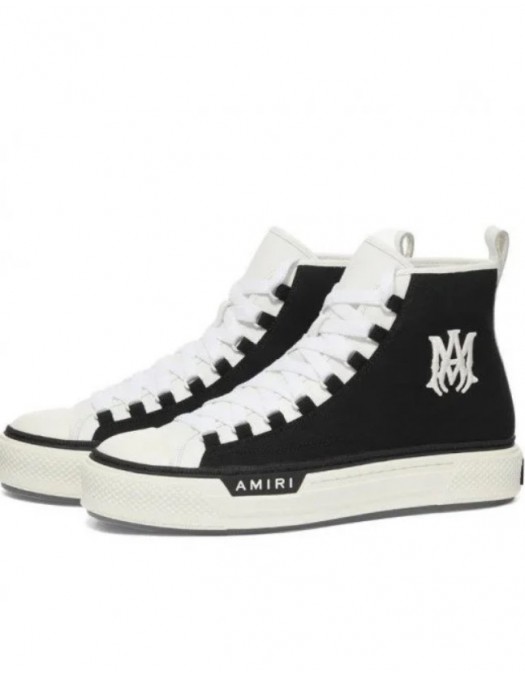 Sneakers AMIRI , MA Court High Top, Blackwhite MFS015004 - AMFOSR1099BLACKWHITE