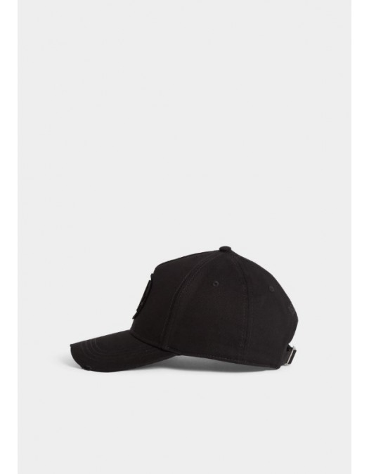 Sapca DSQUARED2, D2 Leaf Baseball Cap, Black - BCM08265C000012124UNI Sapca DSQUARED2, D2 Leaf Baseball Cap, Black - BCM08265C000012124UNI