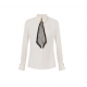 BLUZA ELISABETTA FRANCHI,Buttons with logo, Slim - CA09356E2DZ9 BLUZA ELISABETTA FRANCHI,Buttons with logo, Slim - CA09356E2DZ9