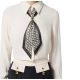 BLUZA ELISABETTA FRANCHI,Buttons with logo, Slim - CA09356E2DZ9 BLUZA ELISABETTA FRANCHI,Buttons with logo, Slim - CA09356E2DZ9