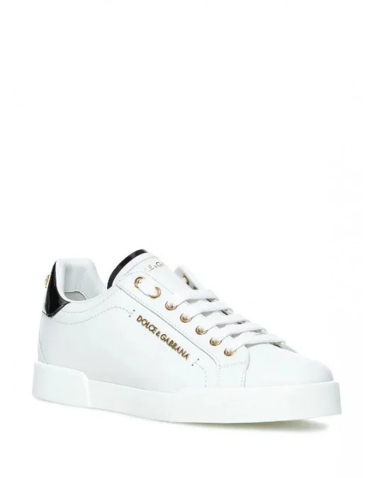 Sneakers Dolce & Gabbana, Portofino maxi pearl leather sneakers - CK1602AH50689662 Sneakers Dolce & Gabbana, Portofino maxi pearl leather sneakers - CK1602AH50689662