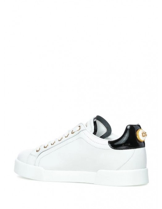 Sneakers Dolce & Gabbana, Portofino maxi pearl leather sneakers - CK1602AH50689662 Sneakers Dolce & Gabbana, Portofino maxi pearl leather sneakers - CK1602AH50689662