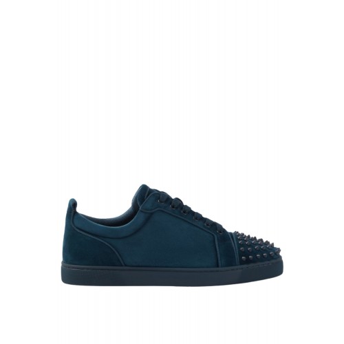 Sneakers Christian Louboutin, Spikes Design, Last Night Blue