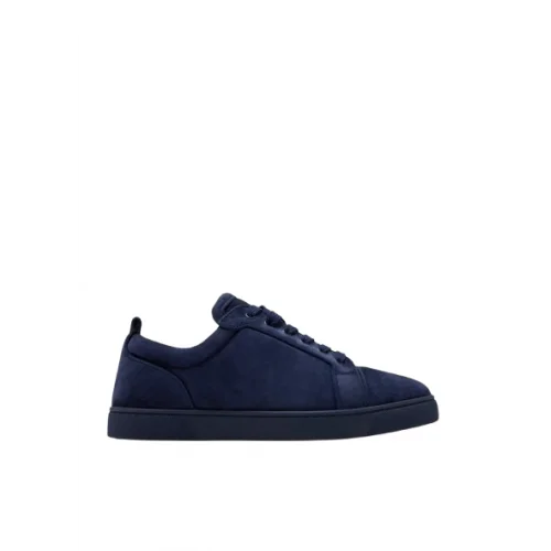 Sneakers Christian Louboutin, Clear Design. Navy Blue