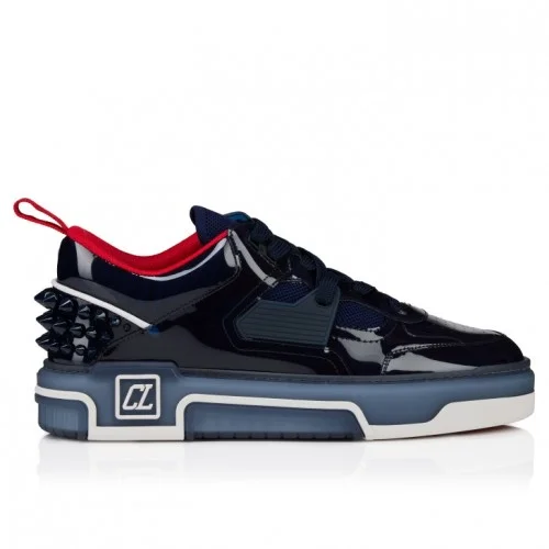 靴 Christain Louboutin  23cm limited Louis - Sneakers - Calf leather and jacquard - Black - Men