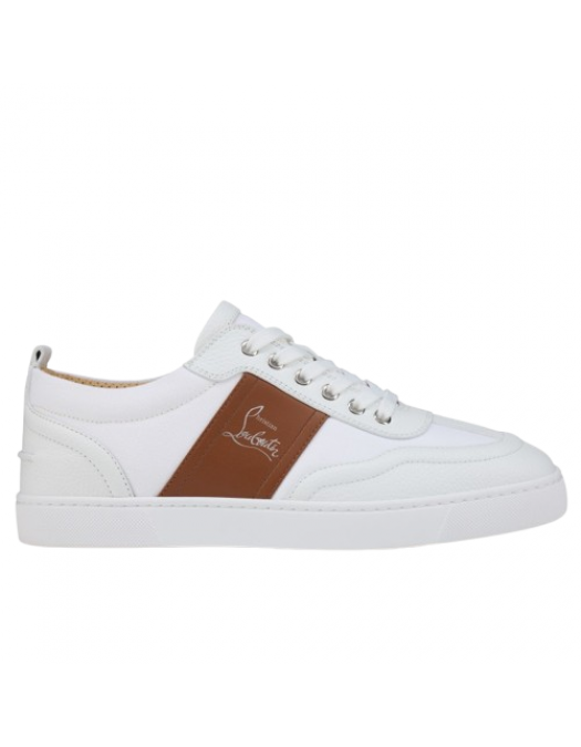 SNEAKERS CHRISTIAN LOUBOUTIN, Grained calf leather - 3250204WHA9 SNEAKERS CHRISTIAN LOUBOUTIN, Grained calf leather - 3250204WHA9