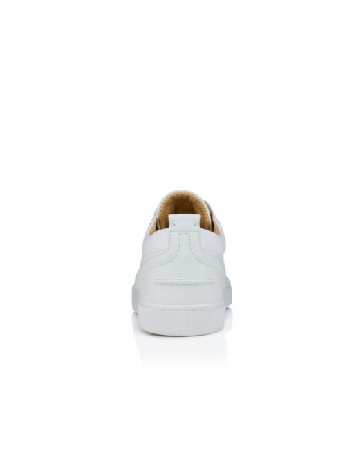 SNEAKERS CHRISTIAN LOUBOUTIN, Grained calf leather - 3250204WHA9 SNEAKERS CHRISTIAN LOUBOUTIN, Grained calf leather - 3250204WHA9