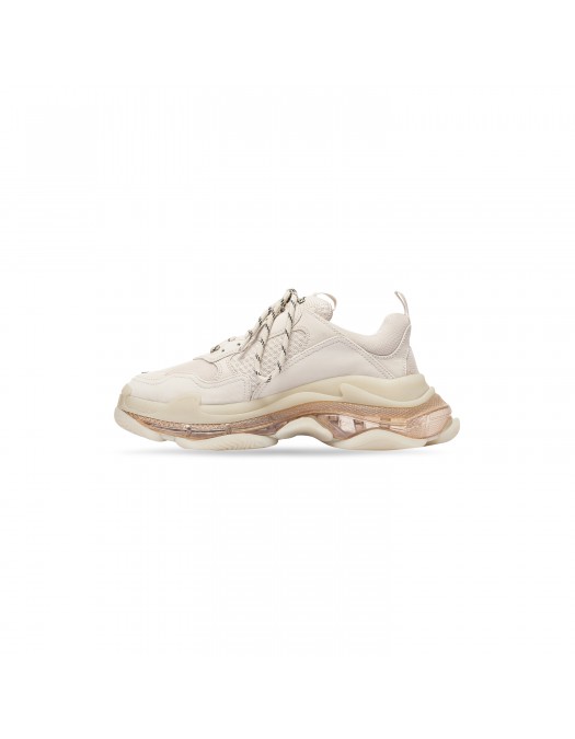 Sneakers BALENCIAGA, Triple S, Clear Sole, Cream - 541624W2FB19005