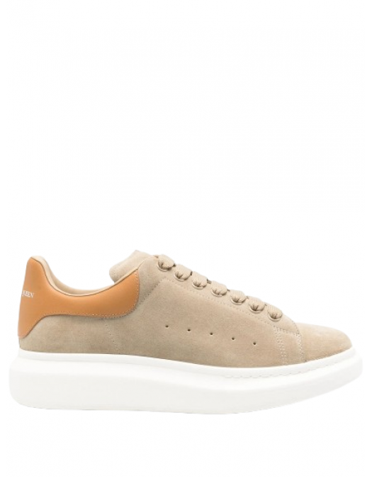 Sneakers ALEXANDER MCQUEEN,Oversized Suede Sneakers, Beige - 553680WIAGL2005 Sneakers ALEXANDER MCQUEEN,Oversized Suede Sneakers, Beige - 553680WIAGL2005