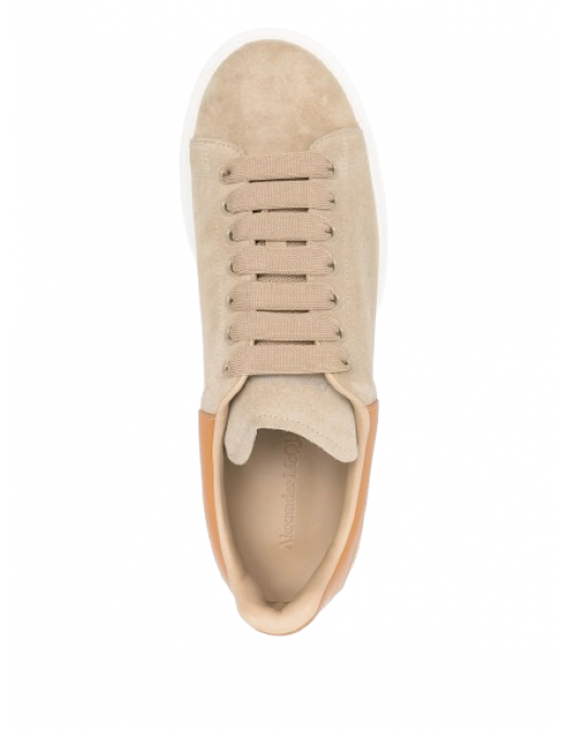 Sneakers ALEXANDER MCQUEEN,Oversized Suede Sneakers, Beige - 553680WIAGL2005 Sneakers ALEXANDER MCQUEEN,Oversized Suede Sneakers, Beige - 553680WIAGL2005