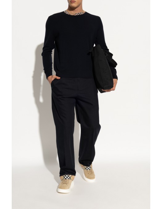 Sneakers ALEXANDER MCQUEEN,Oversized Suede Sneakers, Beige - 553680WIAGL2005