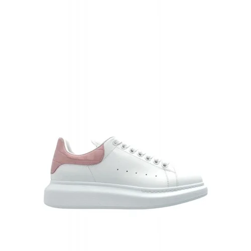 Sneakers ALEXANDER MCQUEEN, Pink Croco, Alb