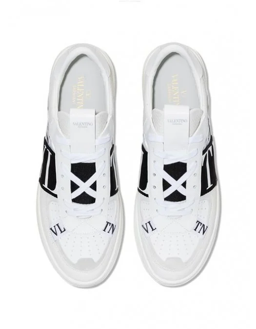 Sneakers VALENTINO, VL7N Design, Round Toe Lace-Up, White