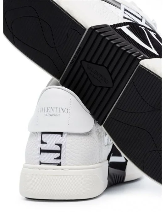 Sneakers VALENTINO, VL7N Design, Round Toe Lace-Up, White