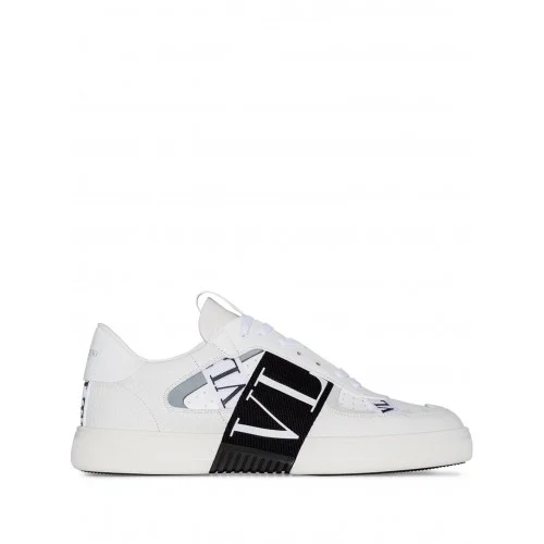 Sneakers VALENTINO, VL7N Design, Round Toe Lace-Up, White