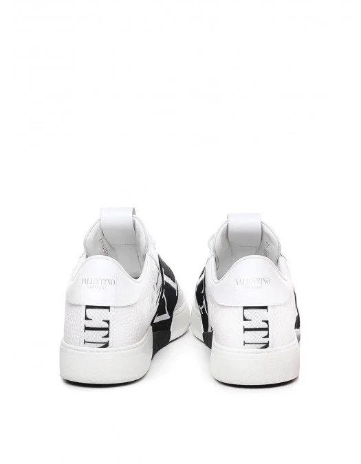 Sneakers VALENTINO, VL7N Design, Round Toe Lace-Up, White