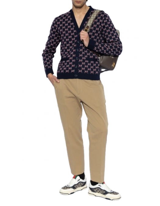 Sneakers GUCCI, Re-Web Panelled, Beige and Bleumarin - 787476AADHW9552 Sneakers GUCCI, Re-Web Panelled, Beige and Bleumarin - 787476AADHW9552