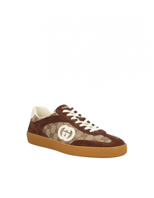 Sneakers GUCCI,Gucci beige Sneakers with logo - 791742AAEGA2242