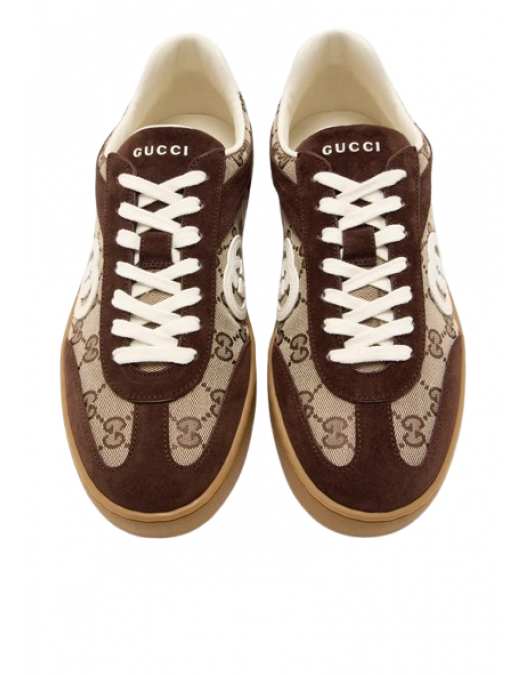 Sneakers GUCCI,Gucci beige Sneakers with logo - 791742AAEGA2242