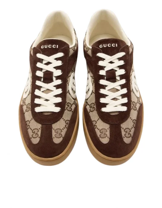 Sneakers GUCCI,Gucci beige Sneakers with logo - 791742AAEGA2242