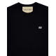 Tricou Valentino, with VLogo Patch, Regular Fit - 7V3MG10VAQ80NO