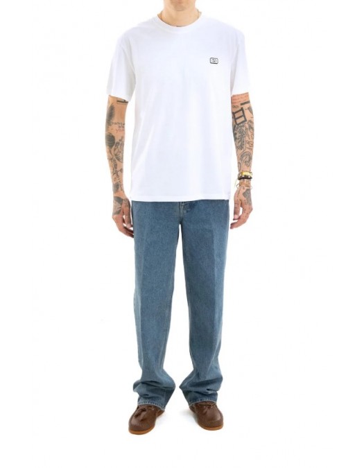 Tricou Valentino, with VLogo Patch, White,Regular Fit - 7V3MG10VAQ8A03 Tricou Valentino, with VLogo Patch, White,Regular Fit - 7V3MG10VAQ8A03