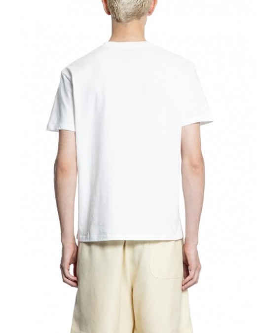 Tricou Valentino, with VLogo Patch, White,Regular Fit - 7V3MG10VAQ8A03 Tricou Valentino, with VLogo Patch, White,Regular Fit - 7V3MG10VAQ8A03