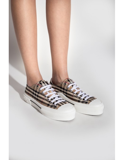 SNEAKERS BURBERRY, Jack Low Top Sneakers, Beige - 8050506X