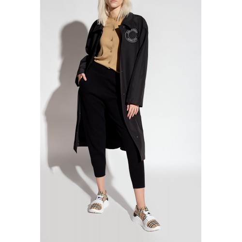 SNEAKERS BURBERRY, Vintage Check-pattern touch-strap sneakers, Beige