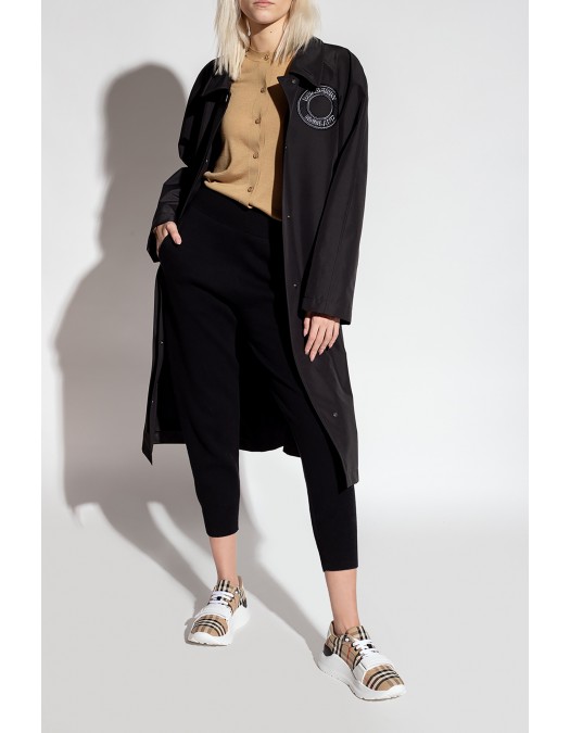 SNEAKERS BURBERRY, Vintage Check-pattern touch-strap sneakers, Beige - 8050509X