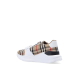 SNEAKERS BURBERRY, Vintage Check-pattern touch-strap sneakers, Beige - 8050509X