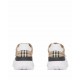 SNEAKERS BURBERRY, Vintage Check-pattern touch-strap sneakers, Beige - 8050509X