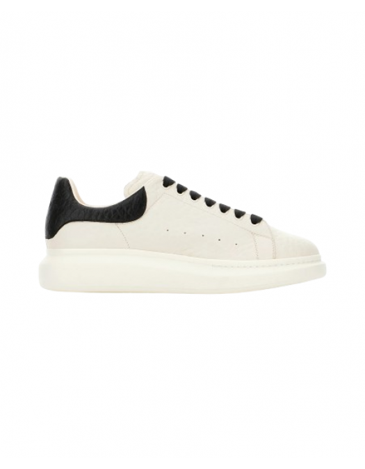 Sneakers ALEXANDER MCQUEEN Ivory Leather Sneakers With Black Leather Heel - 807881WHAEG9079