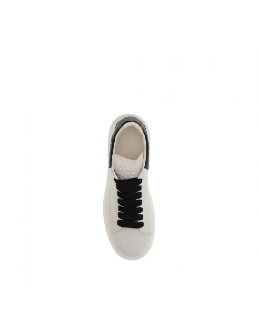 Sneakers ALEXANDER MCQUEEN Ivory Leather Sneakers With Black Leather Heel - 807881WHAEG9079