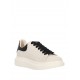 Sneakers ALEXANDER MCQUEEN Ivory Leather Sneakers With Black Leather Heel - 807881WHAEG9079
