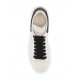 Sneakers ALEXANDER MCQUEEN Ivory Leather Sneakers With Black Leather Heel - 807881WHAEG9079