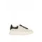Sneakers ALEXANDER MCQUEEN Ivory Leather Sneakers With Black Leather Heel