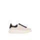 Sneakers ALEXANDER MCQUEEN Ivory Leather Sneakers With Black Leather Heel - 807881WHAEG9079