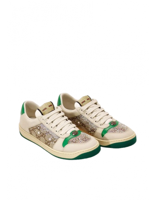 Sneakers GUCCI, Beige ‘Screener’ Sneakers - 812041AAEB29541