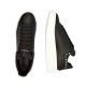 Sneakers ALEXANDER MCQUEEN, Black slip-on style perforated detailing round toe branded - 837460WIAGM1067 Sneakers ALEXANDER MCQUEEN, Black slip-on style perforated detailing round toe branded - 837460WIAGM1067