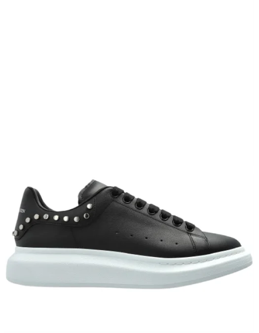Sneakers ALEXANDER MCQUEEN, Black slip-on style perforated