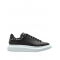 Sneakers ALEXANDER MCQUEEN, Black slip-on style perforated detailing round toe branded