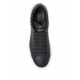 Sneakers ALEXANDER MCQUEEN, Black slip-on style perforated detailing round toe branded - 837460WIAGM1067 Sneakers ALEXANDER MCQUEEN, Black slip-on style perforated detailing round toe branded - 837460WIAGM1067