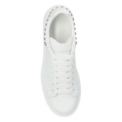 Sneakers ALEXANDER MCQUEEN, WHITE Sports shoes with studs Sneakers ALEXANDER MCQUEEN, WHITE Sports shoes with studs