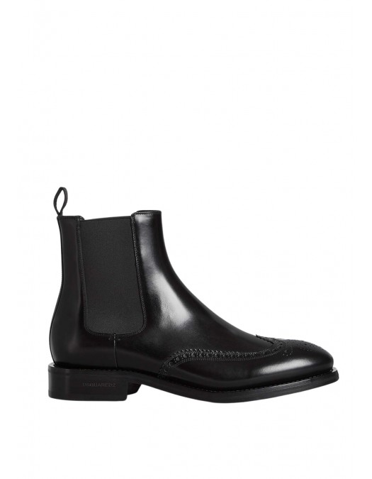 Ghete DSQUARED2, Neoclassic Chelsea Boots, Negru