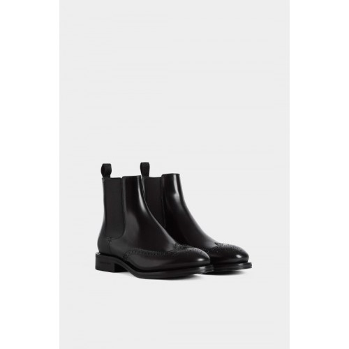 Ghete DSQUARED2, Neoclassic Chelsea Boots, Negru