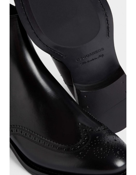 Ghete DSQUARED2, Neoclassic Chelsea Boots, Negru