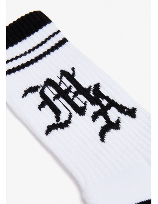 Sosete Amiri, MA Varsity socks, White - AMACSK1009111 Sosete Amiri, MA Varsity socks, White - AMACSK1009111