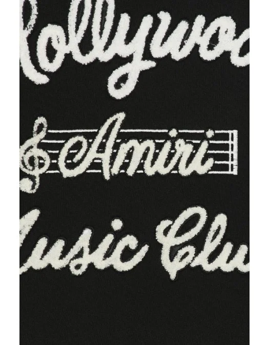 Hanorac AMIRI, Music Club, Zip Up, Black - AMJYHD1109BLACK Hanorac AMIRI, Music Club, Zip Up, Black - AMJYHD1109BLACK