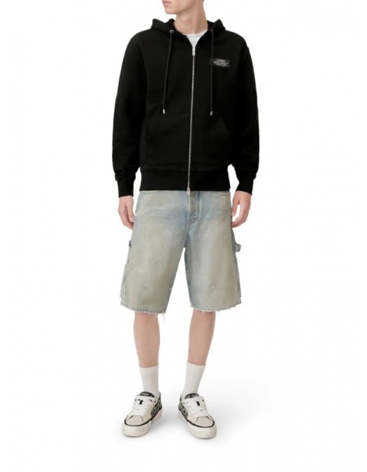 Hanorac AMIRI, SPIRIT ZIP HOODIE Black - AMJYHD1118BLACK Hanorac AMIRI, SPIRIT ZIP HOODIE Black - AMJYHD1118BLACK